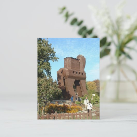 Troyan Horse Briefkaart (Staand voorkant)