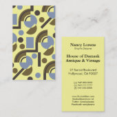 TROYAN IN ORIGINELE DECO COLOREN VISITEKAARTJE (Voorkant / Achterkant)