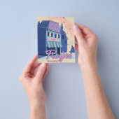 Troyes Frankrijk reisposter Flyer (Hand)