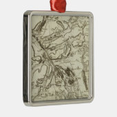 Troyes Metalen Ornament (Rechts)