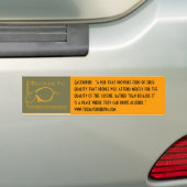 TRP Logo/Gastropub Definition Bumpersticker (Op auto)