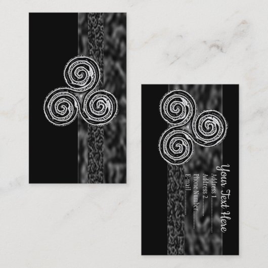 Trple Spiral~ Visitekaartje (Voorkant / Achterkant)