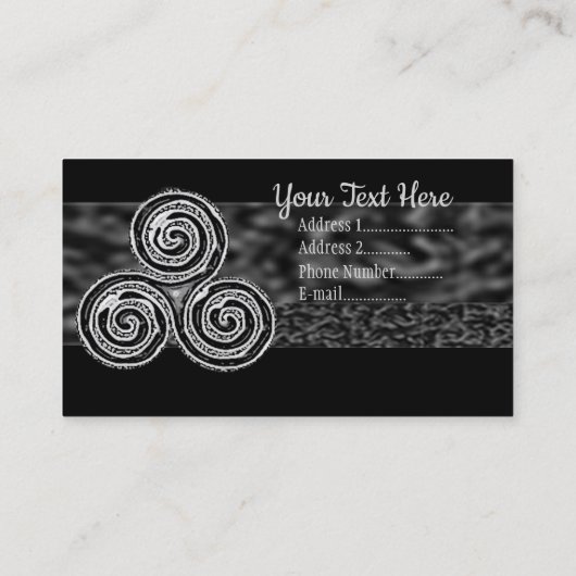 Trple Spiral~ Visitekaartje (Achterkant)