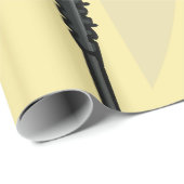 TRRS Audio Jack Connector Tech Gadget Illustratie Cadeaupapier (Rol Hoek)