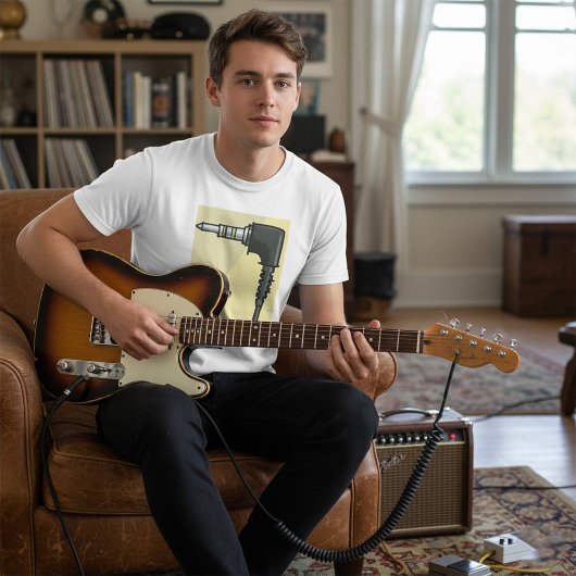 TRRS Audio Jack Connector Tech Gadget Illustratie T-shirt