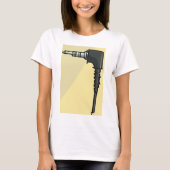 TRRS Audio Jack Connector Tech Gadget Illustratie T-shirt (Voorkant)