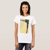 TRRS Audio Jack Connector Tech Gadget Illustratie T-shirt (Voorkant volledig)