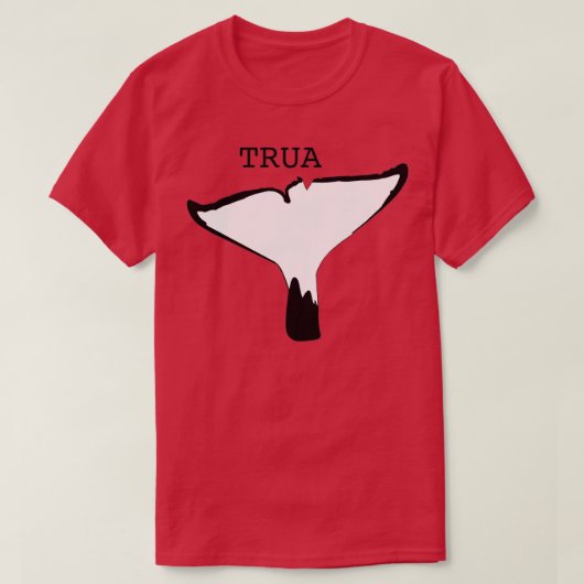 TRUA de dodelijke walvissen T-shirt (Design voorkant)