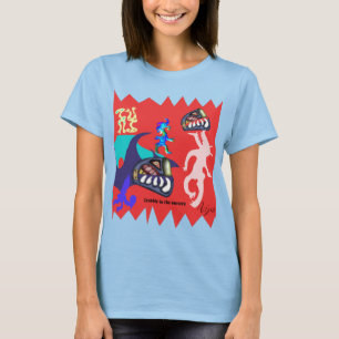 Trubble in de kwekerij t-shirt door Anjo Lafin
