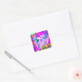 TRUBELIEVE SWEETHEART FAERIES Square sticker (Envelop)