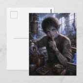 Truc / Chocolade Meester / Chocoladefabriek Briefkaart (Voorkant / Achterkant)