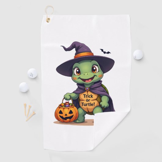 truc met schildpadden golfhanddoek (Insitu)