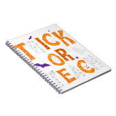 Truc of behandel docent Halloween Notitieboek (Rechterzijde)