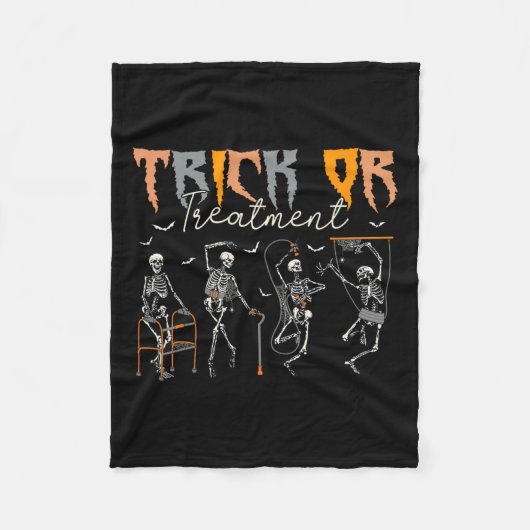 Truc of behandeling PT fysiotherapeut H Fleece Deken (Voorkant)
