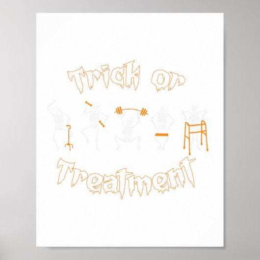 Truc of behandeling PT fysiotherapeut H Poster (Voorkant)