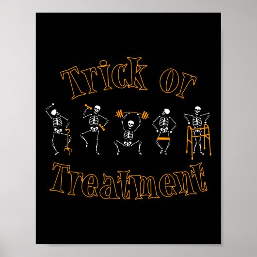 Truc of behandeling PT fysiotherapeut H Poster (Voorkant)