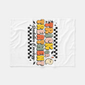 Truc of behandeling Straling Oncologie Halloween 1 Fleece Deken (Voorkant (Horizontaal))