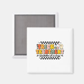 Truc of behandeling Straling Oncologie Halloween 1 Magneet (Voorkant / Achterkant)