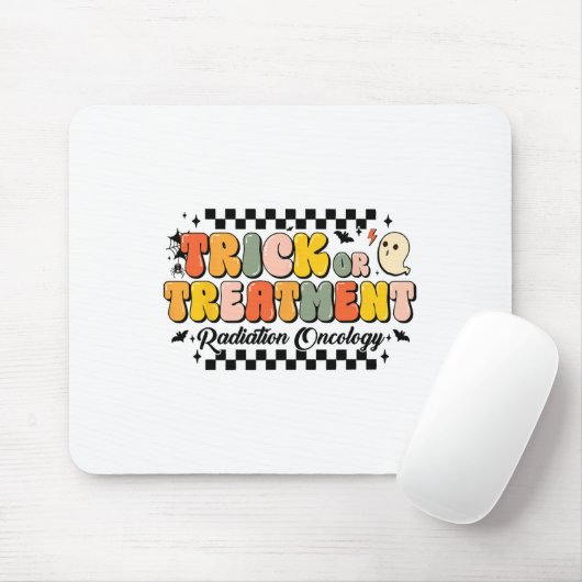 Truc of behandeling Straling Oncologie Halloween 1 Muismat (Met muis)