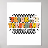 Truc of behandeling Straling Oncologie Halloween 1 Poster (Voorkant)