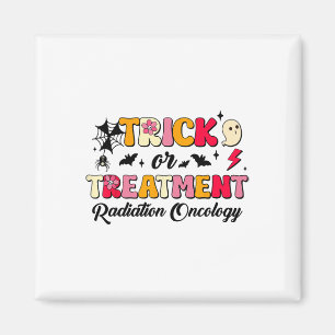 Truc of behandeling Straling Oncologie Halloween Magneet