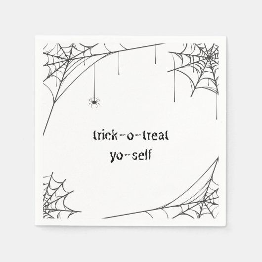 Truc om jezelf luxe servet te trakteren - Hallowee (Voorkant)