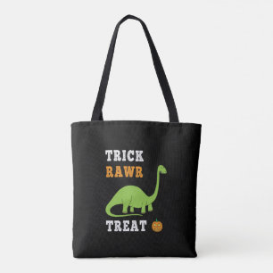 Truc Rawr Behandeling Cute Halloween Brontosaurus  Tote Bag