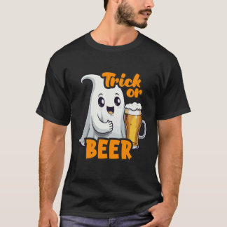 Truc voor bier Halloween T-shirt