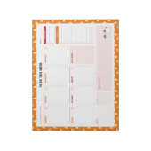 Truc voor het behandelen van geesten wekelijks om notitieblok (Linkerzijde)