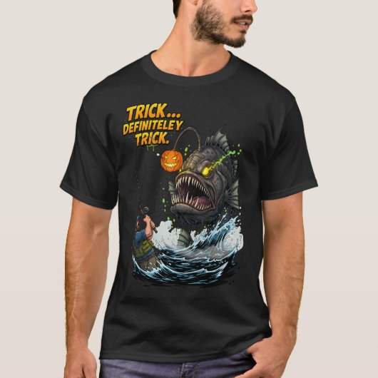 Truc... Zeker Trick vissen T-shirt (Voorkant)
