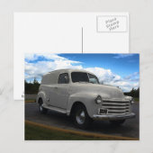 Truck 1 van het paneel briefkaart (Voorkant / Achterkant)