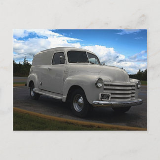 Truck 1 van het paneel briefkaart