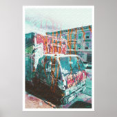 Truck-A-Licious Bang (graffiti Love) Poster (Voorkant)