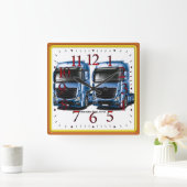 Truck-afbeelding voor Round-Large-Wall-Clock Large Vierkante Klok (Huis)