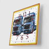 Truck-afbeelding voor Round-Large-Wall-Clock Large Vierkante Klok (Hoek)