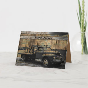  Truck Antiek Truck Old Truck Bedankkaart