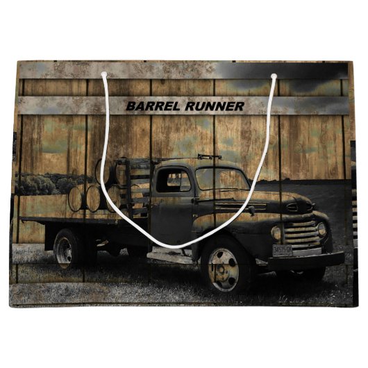 Truck Antiek Truck Old Truck Groot Cadeauzakje (Voorkant)