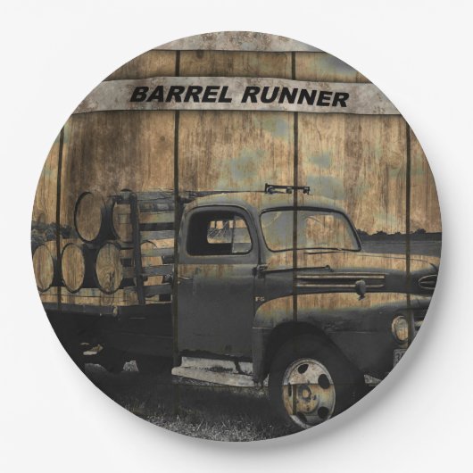  Truck Antiek Truck Old Truck Papieren Bordje (Voorkant)