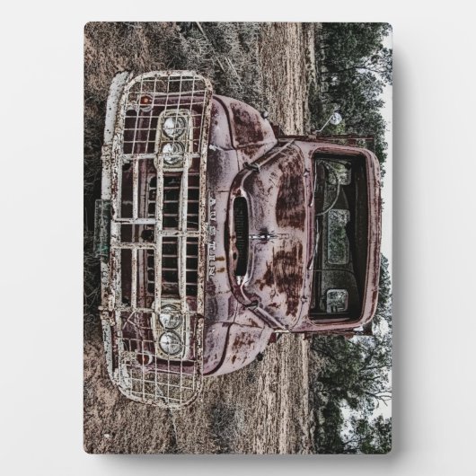  Truck Austin Fotoplaat (voorkant)