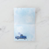 Truck Baby shower Bedankt kaarten