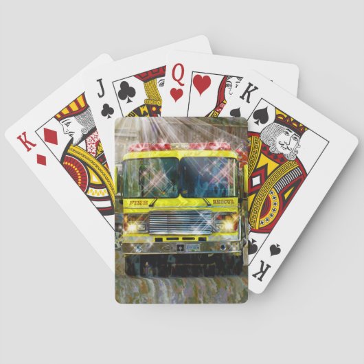 Truck Big Rig Truck-Driver's Card Deck Pokerkaarten (Achterkant)