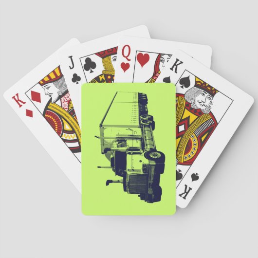 Truck Big Rig Truck-Driver's Card Deck Speelkaarten (Achterkant)