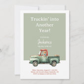 Truck Birthday Invitation • Boys Party  Kaart (Voorkant)