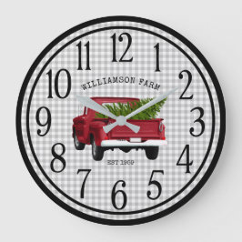  TRUCK BOERDERIJ RUSTIC CUSTOM CLOCK GROTE KLOK