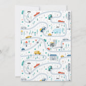 Truck Boy Tweede Verjaardagsfeestje Dump Alles Kaart (Achterkant)