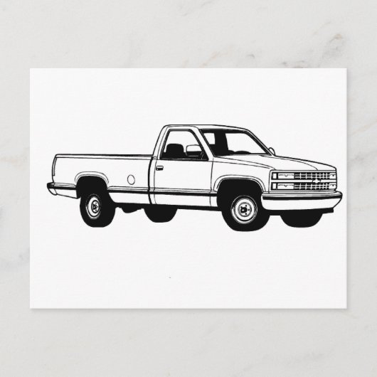 TRUCK BRIEFKAART (Voorkant)