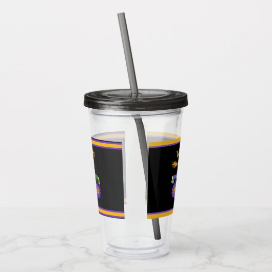 Truck Budget Persoonlijke naam Kinder Acryl Drinkbeker (Links)