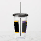 Truck Budget Persoonlijke naam Kinder Acryl Drinkbeker (Rechts)