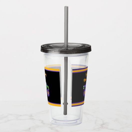 Truck Budget Persoonlijke naam Kinder Acryl Drinkbeker (Rechts)