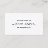 Truck Business Card Visitekaartje (Achterkant)